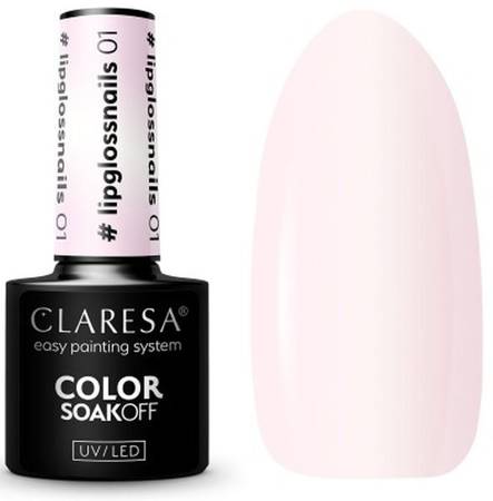 Claresa Lakier Hybrydowy #01 Lipglossnails 