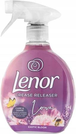 Lenor Crease Releaser Żelazko w Spray 500ml Exotic Bloom