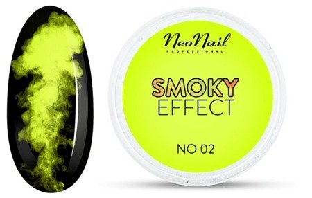 Neonail Pyłek Smoky Effect No 02 Żółty 2g