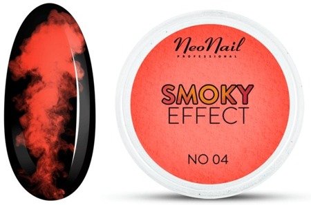 Neonail Pyłek Smoky Effect No 04 Pomarańczowo - Czerwony 2g