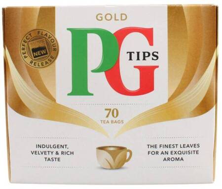 PG tips GOLD Orginalna Herbata Angielska 70 Torebek 203g