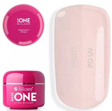 Silcare Base One Builder Żel Budujący FRENCH PINK 30g