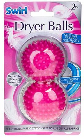 Swirl Dryer Balls Kule Zmiękczające Do Suszarki 2szt