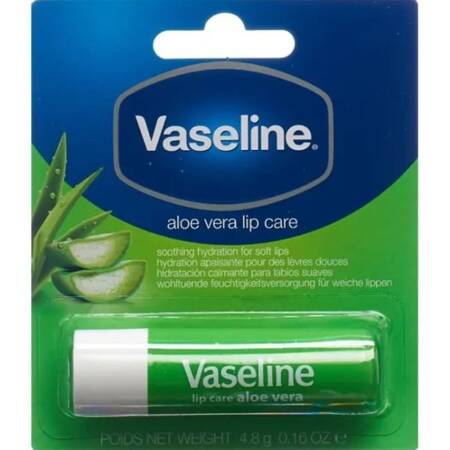 Vaseline Lip Care Balsam Do Ust Aloe Vera  