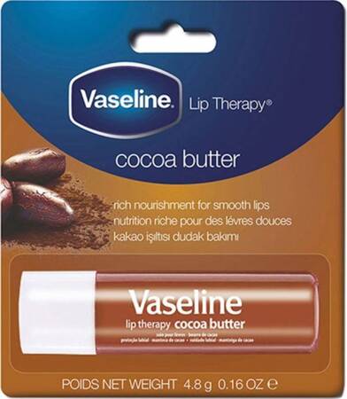 Vaseline Lip Care Balsam Do Ust Cocoa Butter 