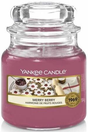 Yankee Candle Świeca Zapachowa 104g Merry Berry 