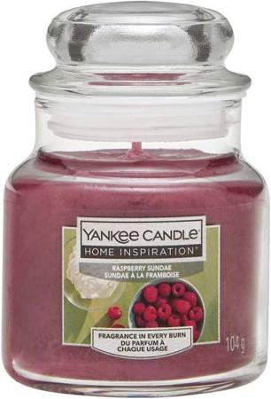 Yankee Candle Świeca Zapachowa 104g Raspberry Sundae 