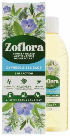 Zoflora Koncentrat Czyszczący Wielofunkcyjny 250ml Cypress & Sea Sage