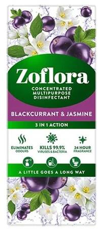 Zoflora Koncentrat Czyszczący Wielofunkcyjny 500ml Blackcurrant & Jasmine 