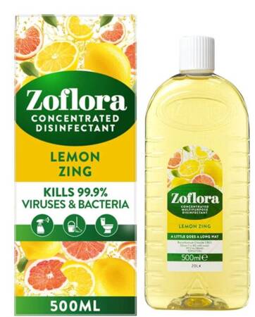 Zoflora Koncentrat Czyszczący Wielofunkcyjny 500ml Lemon Zing 