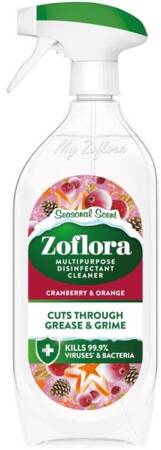 Zoflora Spray Czyszczący Wielofunkcyjny 800ml Cranberry & Orange